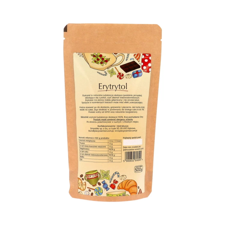 Erytrytol 500 g tył.jpg