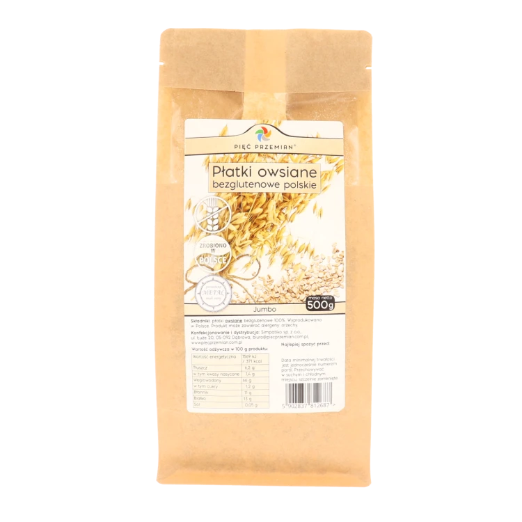 Płatki owsiane bezglutenowe POLSKIE 500 g.png