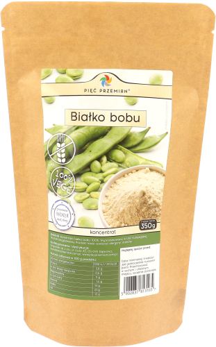 Białko bobu w papierowej torebce .png
