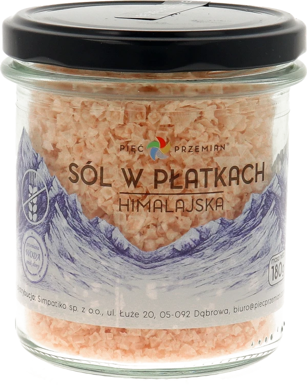 Sól himalajska w płatkach różowa 180 g  .png