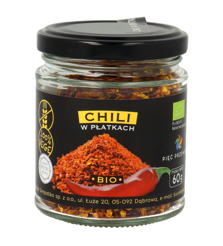 Chili w płatkach BIO 60g w szklanym słoiku.png