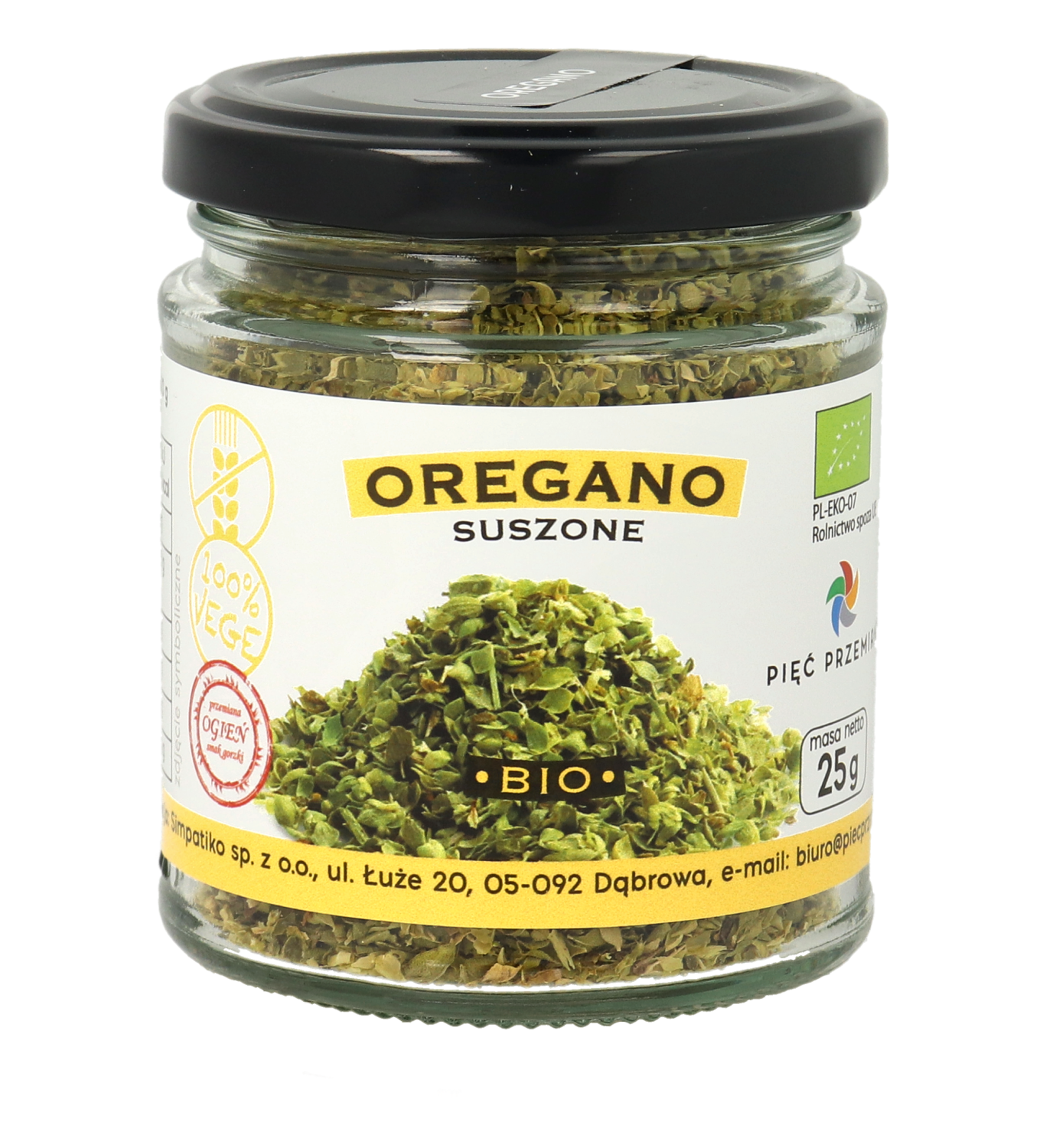 Oregano suszone BIO 25 g