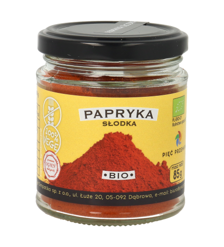 Papryka słodka BIO 85g w szklanym słoiku.png