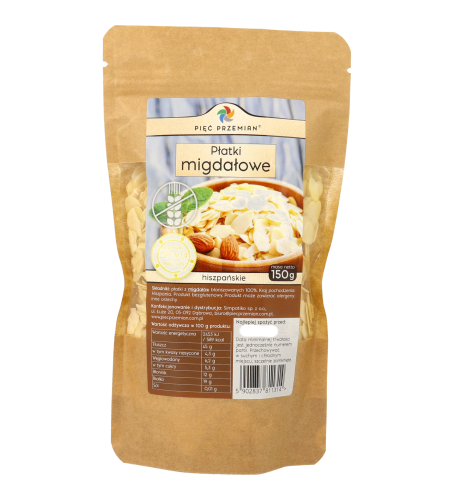 Płatki migdałowe torebka 150g.png