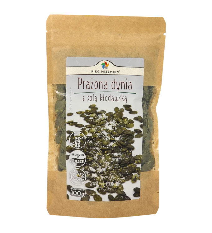 Prażona dynia z solą kłodawska torebka 100g.png