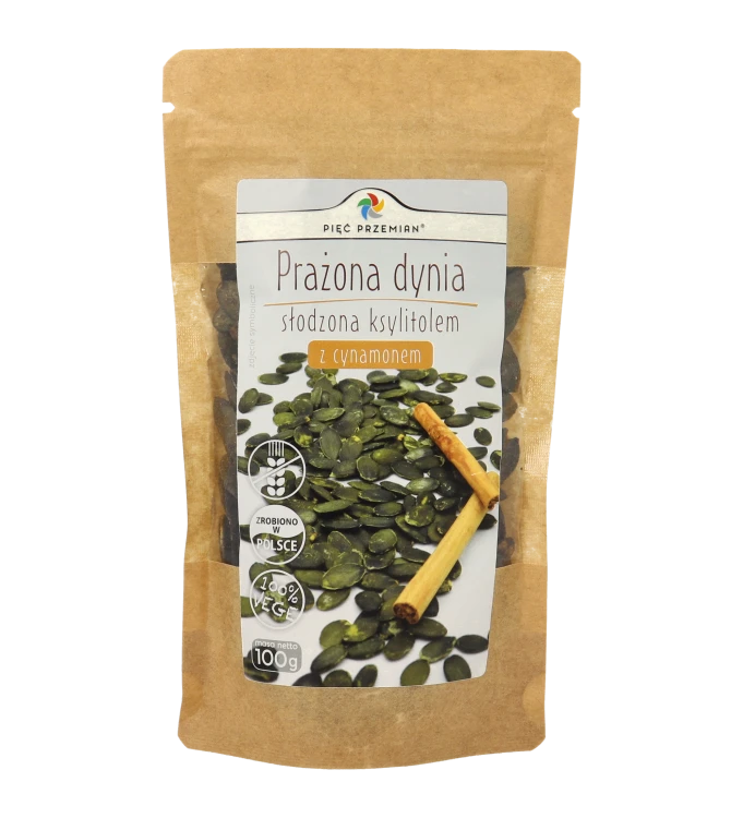 Prażona dynuia słodzona ksylitolem z cynamonem torebka 100g.png