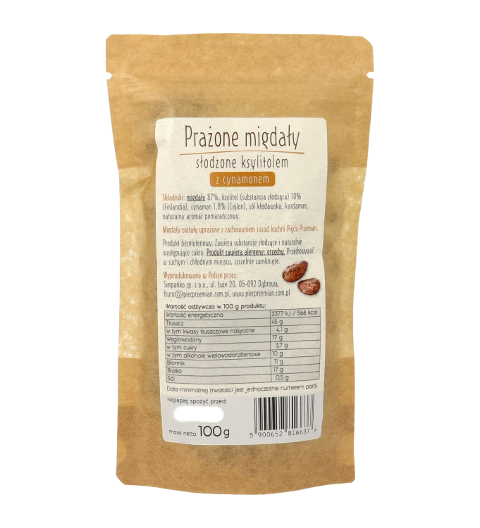 Prażone migdały z cynamonem tył 100g.png