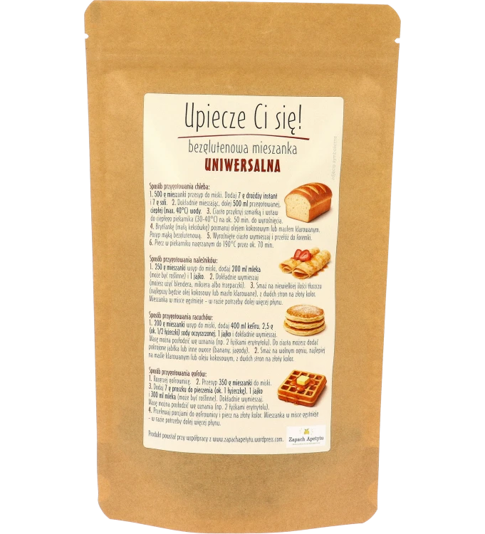 Mieszanka uniwersalna mąk bezglutenowych w papierowej torebce 500 g.png