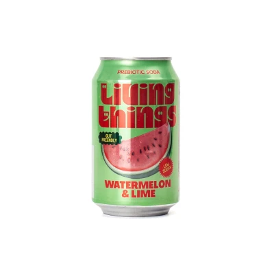 Living Things Probiotic Soda Arbuz i Limonka 330ml