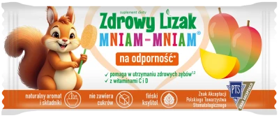 Zdrowy lizak Mniam-Mniam mango