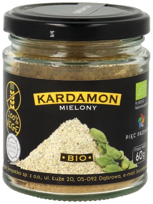 Kardamon mielony BIO 60 g