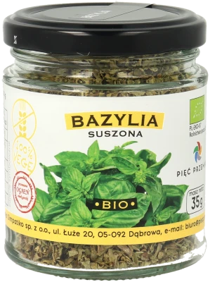 Bazylia suszona BIO 35 g