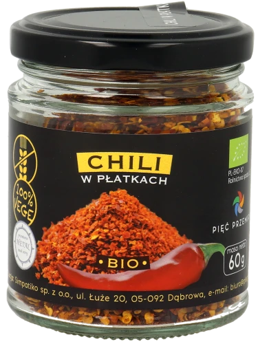 Chili w płatkach BIO 60g w szklanym słoiku.png