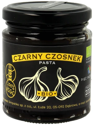 Czarny czosnek BIO pasta 200 g