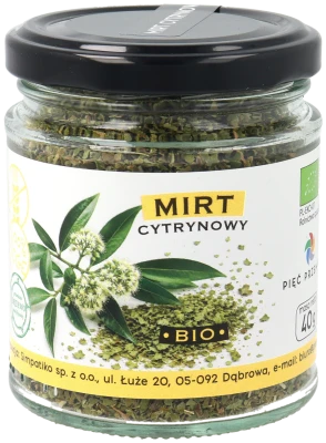 Mirt cytrynowy BIO 40 g 