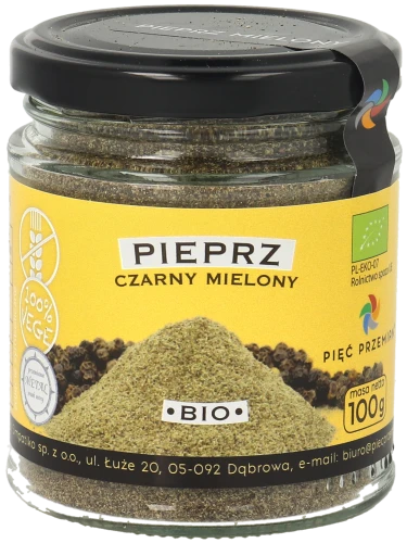 Pieprz czarny mielony BIO 100g w szklanym słoiku.png
