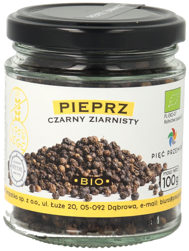 Pieprz czarny ziarnisty BIO 100g w szklanym słoiku.png