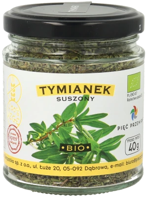 Tymianek suszony BIO 40 g