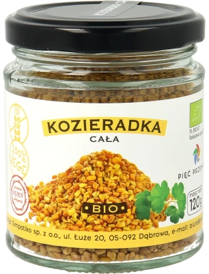 Kozieradka cała BIO 120 g