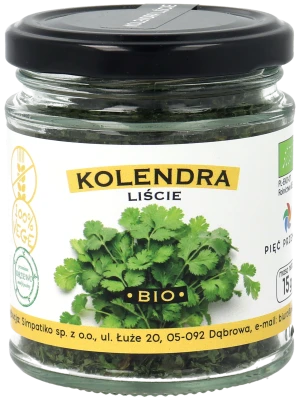 Kolendra liście BIO 15 g