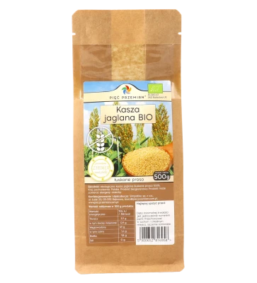Kasza jaglana BIO bezglutenowa 500 g