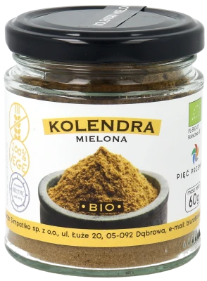 Kolendra mielona BIO 60 g
