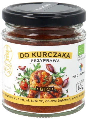 Przyprawa do kurczaka BIO 80 g 