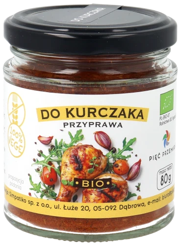 Przyprawa do kurczaka BIO 80g w szklanym słoiku - 5.png