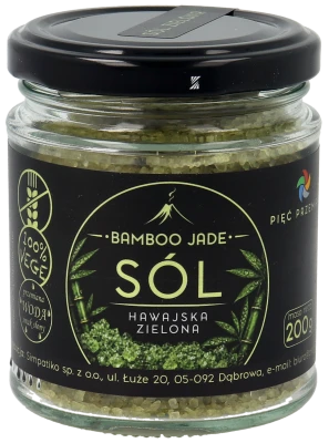 Sól Bamboo Jade zielona 1-2 mm 200 g