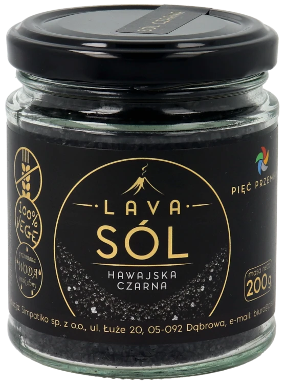 Sól Black Lava 1-2 mm 200 g w szklanym słoiku - 3.png