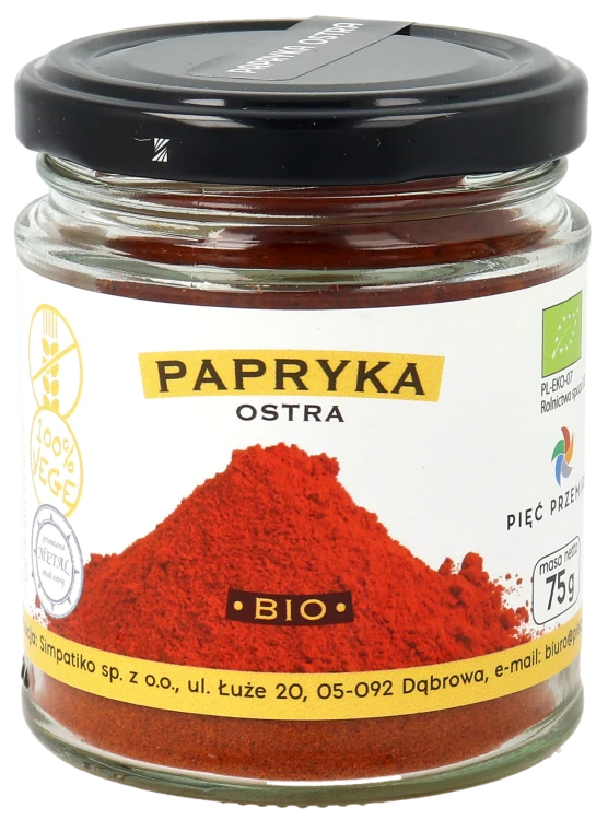 Papryka ostra mielona BIO 75 g w szklanym słoiku.png