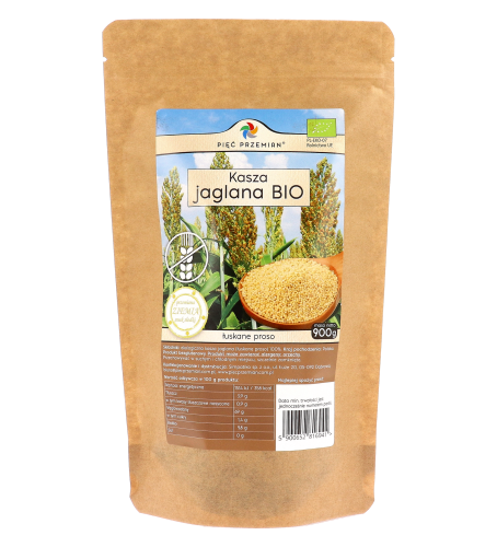 Kasza jaglana BIO bezglutenowa 900 g w torebce.png
