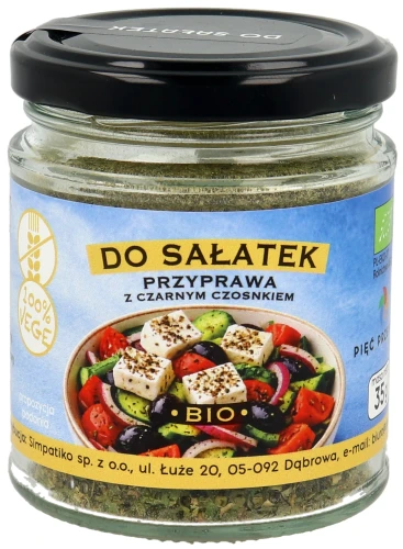 Przyprawa do sałatek BIO 35g w szklanym słoiku.webp