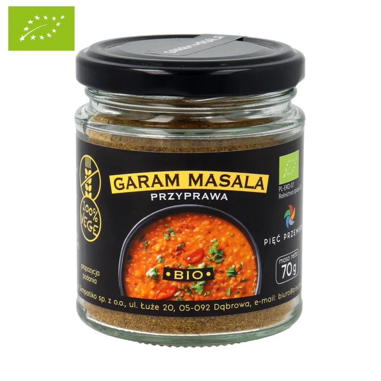Garam masala 70g w szklanym słoiku - 9.webp