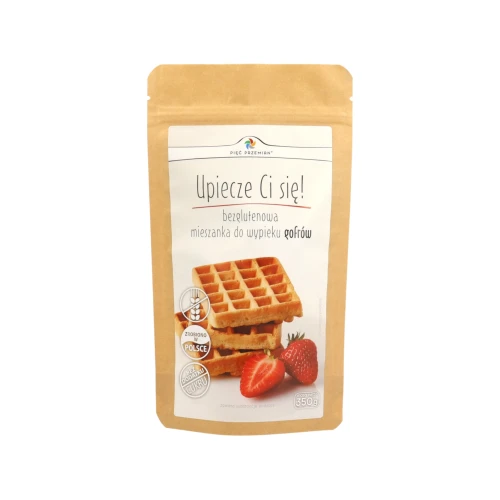 Mieszanka na gofry bezglutenowe w torebce 350 g.webp