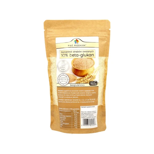 Koncentrat otrębów owsian. 10% beta-glukan 150 g.webp