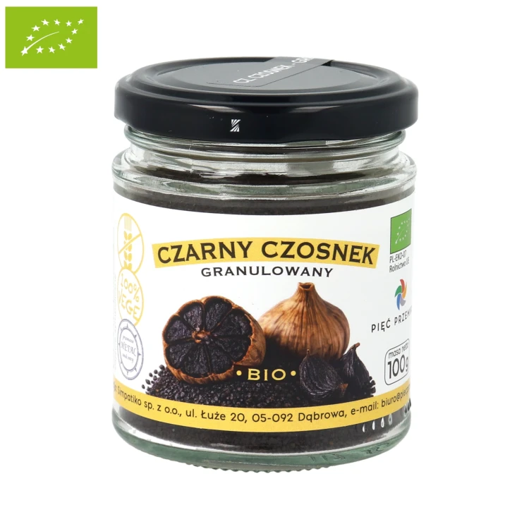 Czarny czosnek granulowany BIO 100 g.webp