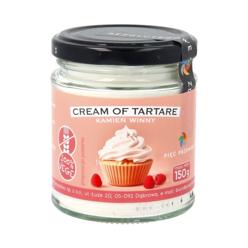 Kamień winny (cream of tartare) 150g w szklanym słoiku.webp
